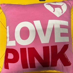 💞 RARE VS PINK THROW PILLOW 💞